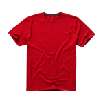 T-shirt à manches courtes pour homme en coton 160 g/m² Elevate Life couleur rouge