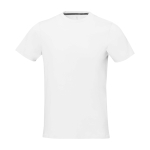 T-shirt à manches courtes pour homme en coton 160 g/m² Elevate Life couleur blanc deuxième vue frontale