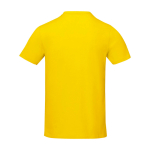 T-shirt à manches courtes pour homme en coton 160 g/m² Elevate Life couleur jaune deuxième vue arrière