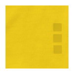 T-shirt à manches courtes pour homme en coton 160 g/m² Elevate Life couleur jaune vue détail 2