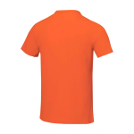 T-shirt à manches courtes pour homme en coton 160 g/m² Elevate Life couleur orange troisième vue arrière