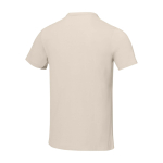 T-shirt à manches courtes pour homme en coton 160 g/m² Elevate Life couleur sable troisième vue arrière