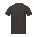 T-shirt à manches courtes pour homme en coton 160 g/m² Elevate Life couleur anthracite deuxième vue arrière