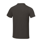 T-shirt à manches courtes pour homme en coton 160 g/m² Elevate Life couleur anthracite troisième vue arrière