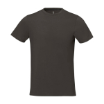 T-shirt à manches courtes pour homme en coton 160 g/m² Elevate Life couleur anthracite deuxième vue frontale
