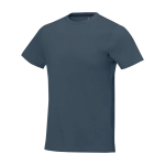 T-shirt à manches courtes pour homme en coton 160 g/m² Elevate Life couleur cyan