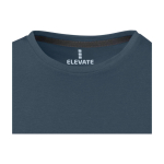 T-shirt à manches courtes pour homme en coton 160 g/m² Elevate Life couleur cyan vue détail 1