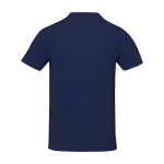 T-shirt à manches courtes pour homme en coton 160 g/m² Elevate Life couleur bleu marine deuxième vue arrière