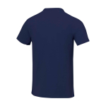 T-shirt à manches courtes pour homme en coton 160 g/m² Elevate Life couleur bleu marine troisième vue arrière