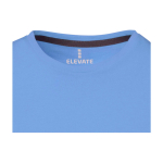 T-shirt à manches courtes pour homme en coton 160 g/m² Elevate Life couleur bleu ciel vue détail 1