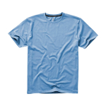 T-shirt à manches courtes pour homme en coton 160 g/m² Elevate Life couleur bleu ciel