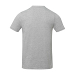 T-shirt à manches courtes pour homme en coton 160 g/m² Elevate Life couleur gris clair chiné deuxième vue arrière