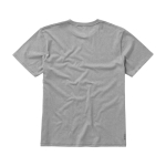 T-shirt à manches courtes pour homme en coton 160 g/m² Elevate Life couleur gris clair chiné