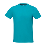 T-shirt à manches courtes pour homme en coton 160 g/m² Elevate Life couleur bleu pastel deuxième vue frontale