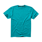 T-shirt à manches courtes pour homme en coton 160 g/m² Elevate Life couleur bleu pastel