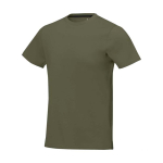 T-shirt à manches courtes pour homme en coton 160 g/m² Elevate Life couleur vert olive