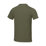 T-shirt à manches courtes pour homme en coton 160 g/m² Elevate Life couleur vert olive troisième vue arrière