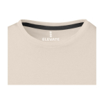 T-shirt à manches courtes pour femme en coton 160 g/m² Elevate Life couleur sable vue détail 1