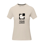 T-shirt à manches courtes pour femme en coton 160 g/m² Elevate Life avec zone d'impression