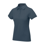 Polo pour femme en maille piquée 200 g/m² Elevate Life couleur cyan