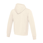 Sweat unisexe en maille avec capuche 300 g/m² Elevate Life couleur sable troisième vue arrière