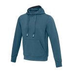 Sweat unisexe en maille avec capuche 300 g/m² Elevate Life couleur cyan