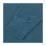 Sweat unisexe en maille avec capuche 300 g/m² Elevate Life couleur cyan vue détail 1