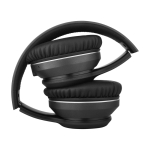 Casque sans fil avec réduction de bruit Prixton Live Pro couleur noir troisième vue