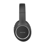 Casque sans fil avec réduction de bruit Prixton Live Pro couleur noir vue latérale