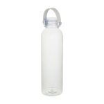 Gourde en plastique recyclé avec anse en silicone 630 ml couleur transparent