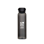 Gourde en plastique recyclé avec anse en silicone 630 ml avec zone d'impression