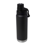 Gourde écologique à double paroi avec bouchon à vis anti-goutte 700 ml couleur noir