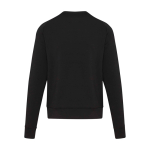 Pull unisexe à col rond en maille interlock 350 g/m² Elevate Life couleur noir deuxième vue arrière