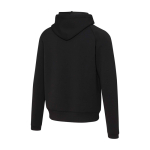Sweat de sport unisexe avec élasticité intégrée 350 g/m² Elevate Life couleur noir troisième vue arrière