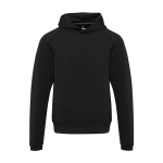 Sweat de sport unisexe avec élasticité intégrée 350 g/m² Elevate Life couleur noir deuxième vue frontale