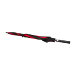 Parapluie de golf bicolore en polyester coupe-vent 30” Ø106 couleur rouge deuxième vue