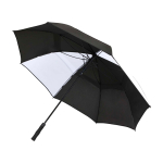 Parapluie de golf bicolore en polyester coupe-vent 30” Ø106 couleur blanc