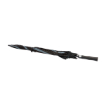 Parapluie de golf bicolore en polyester coupe-vent 30” Ø106 couleur gris deuxième vue