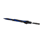 Parapluie de golf bicolore en polyester coupe-vent 30” Ø106 couleur bleu roi deuxième vue
