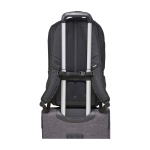 Sac à dos recyclé pour ordinateur avec poche frontale Thule Lumion 16” couleur noir cinquième vue