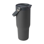 Gobelet en inox recyclé avec couvercle à double fonction 900 ml