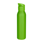 Gourde en acier inoxydable recyclé simple paroi 650 ml couleur vert fluorescent
