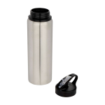 Gourde en acier inoxydable recyclé simple paroi 800 ml couleur gris deuxième vue