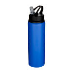 Gourde en acier inoxydable recyclé simple paroi 800 ml couleur bleu roi