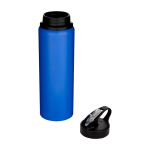Gourde en acier inoxydable recyclé simple paroi 800 ml couleur bleu roi deuxième vue