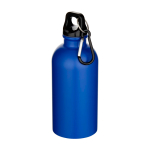 Bouteille mate en acier inoxydable recyclé simple paroi 400 ml couleur bleu roi