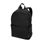 Sac à dos urbain écologique et déperlant 16 L pour PC 14” couleur noir
