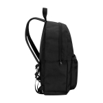 Sac à dos urbain écologique et déperlant 16 L pour PC 14” couleur noir vue latérale