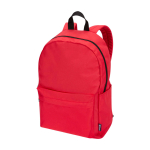 Sac à dos urbain écologique et déperlant 16 L pour PC 14” couleur rouge