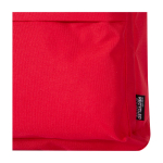 Sac à dos urbain écologique et déperlant 16 L pour PC 14” couleur rouge vue détail 1